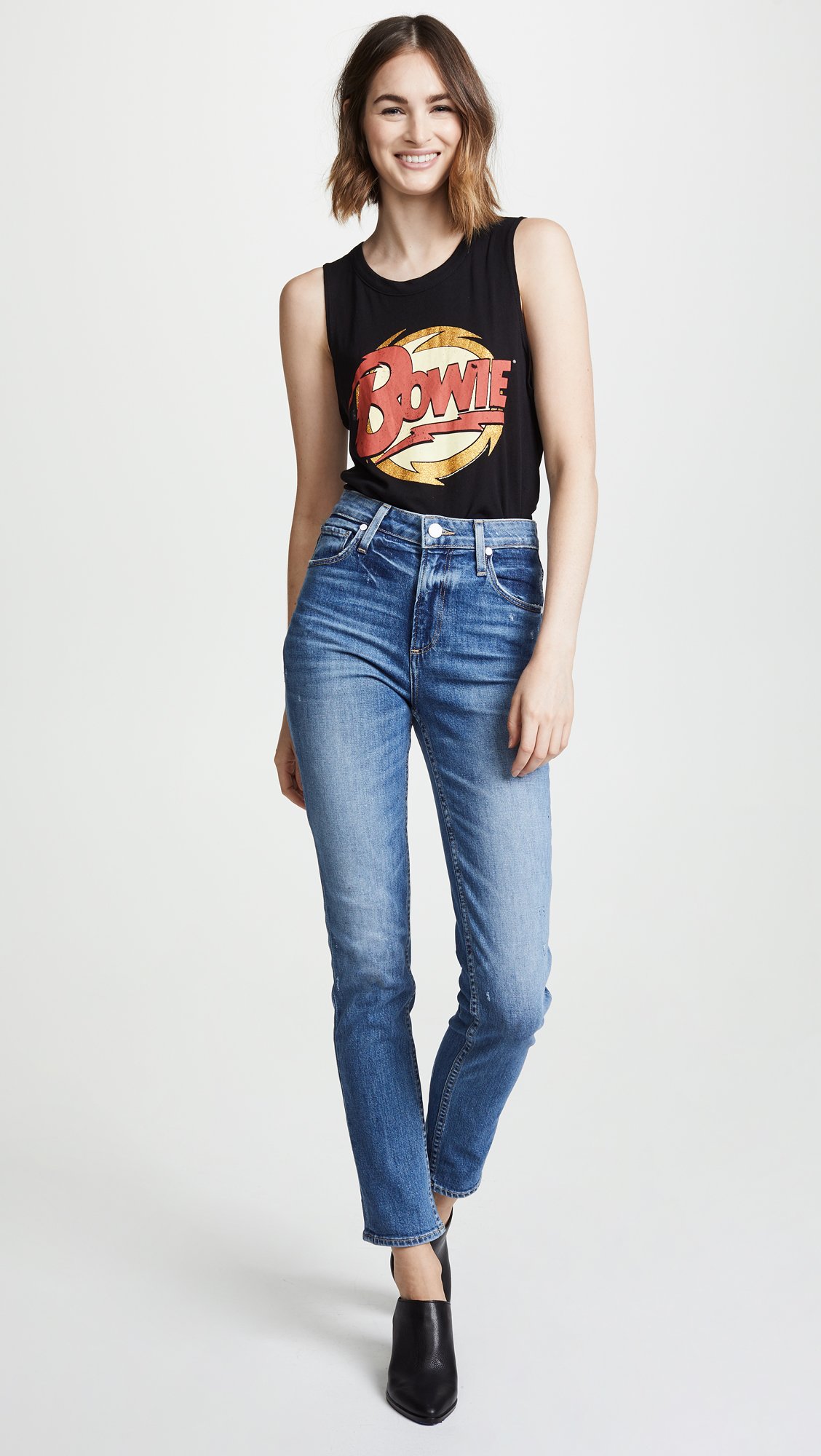 PAIGE Women's Sarah Transcend Vintage High Rise Slim Jeans - Perfect for Casual Outfits, Date Nights & Everyday Wear