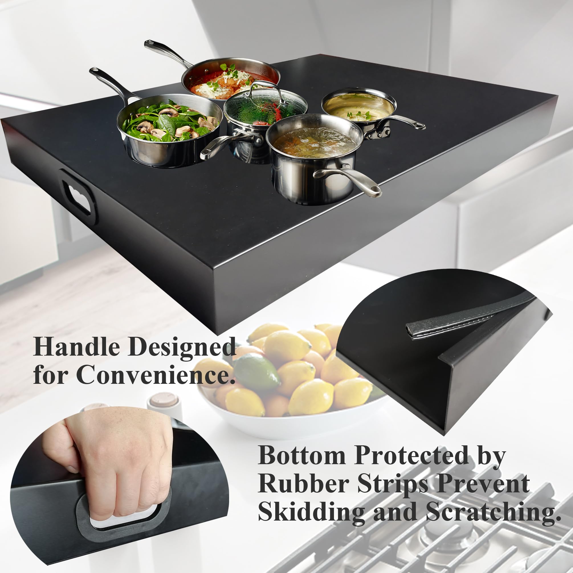 Premium Stainless Steel Gas Stove Cover - 30
