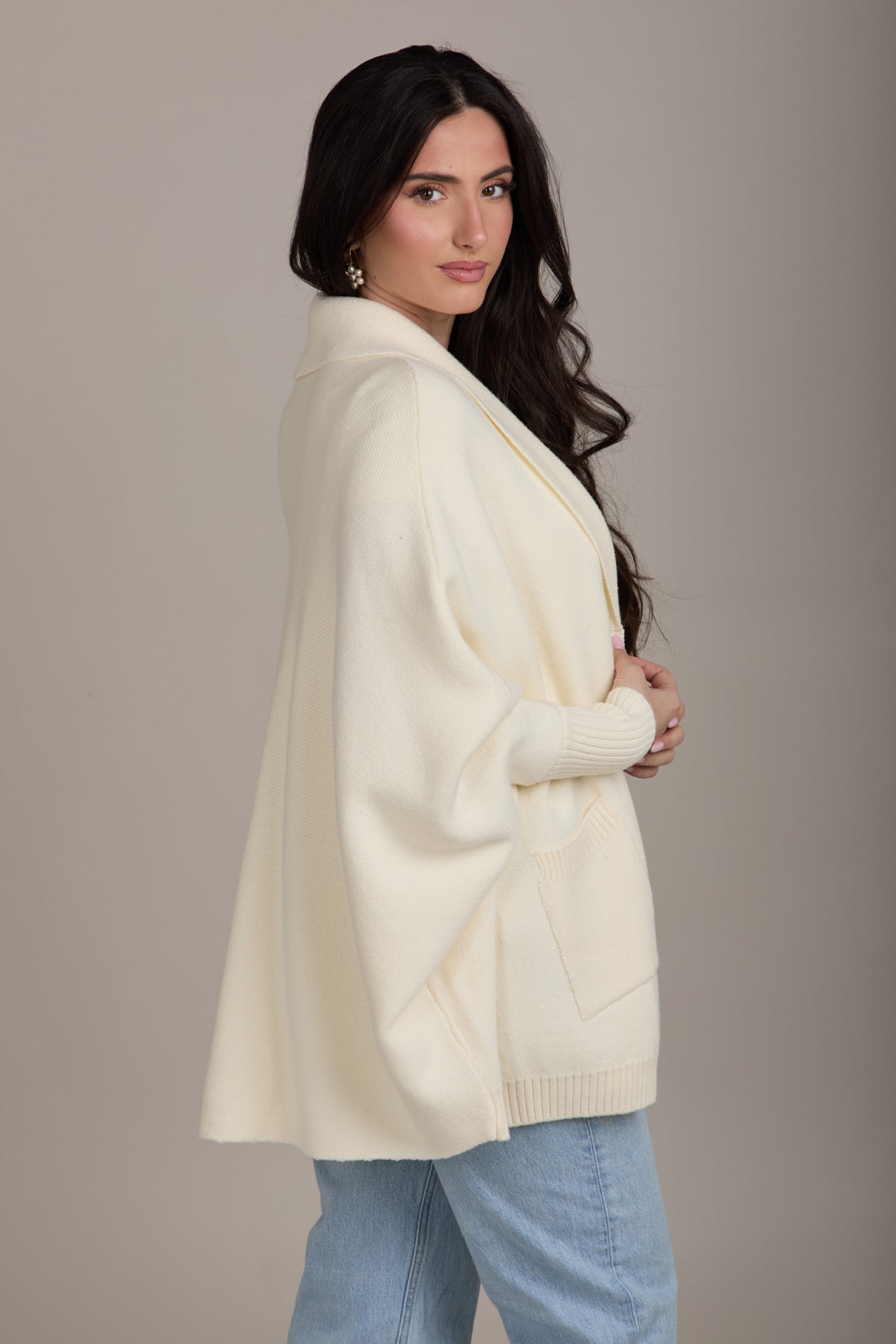 Open Front Oversize Cardigan for Women - Soft Chunky Knit Long Cardigan Sweater | Perfect for Fall, Winter, and Layering Outfits