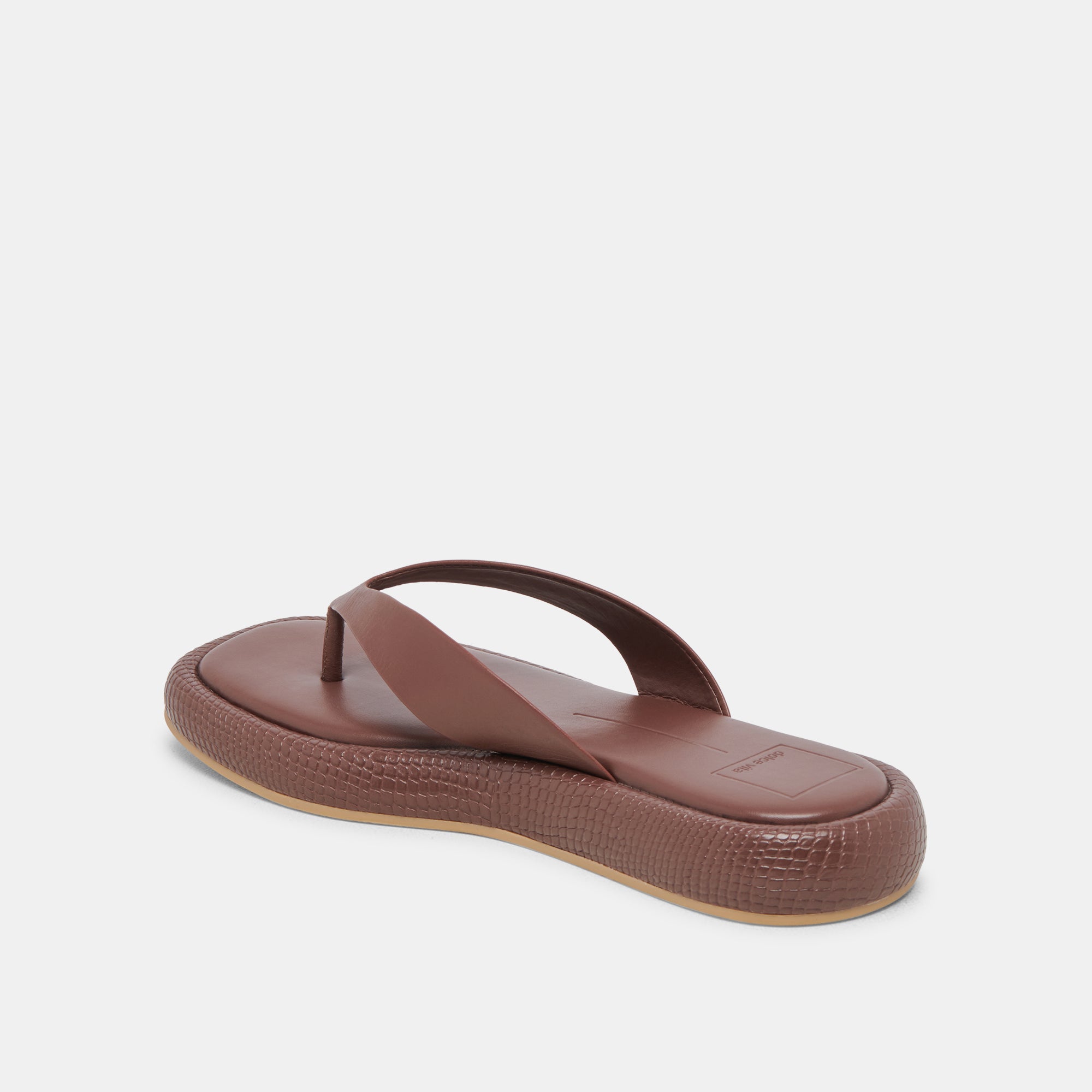 ADIN Leather Sandals for Women - Comfortable Walnut Brown Leather Straps - Perfect for Beach, Vacation & Summer Outfits