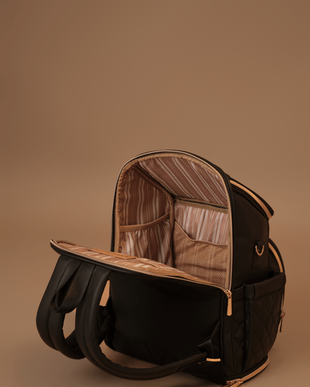 The City Trooper Black - Stylish & Durable Men's Backpack for Work, Travel & Outdoor Adventures