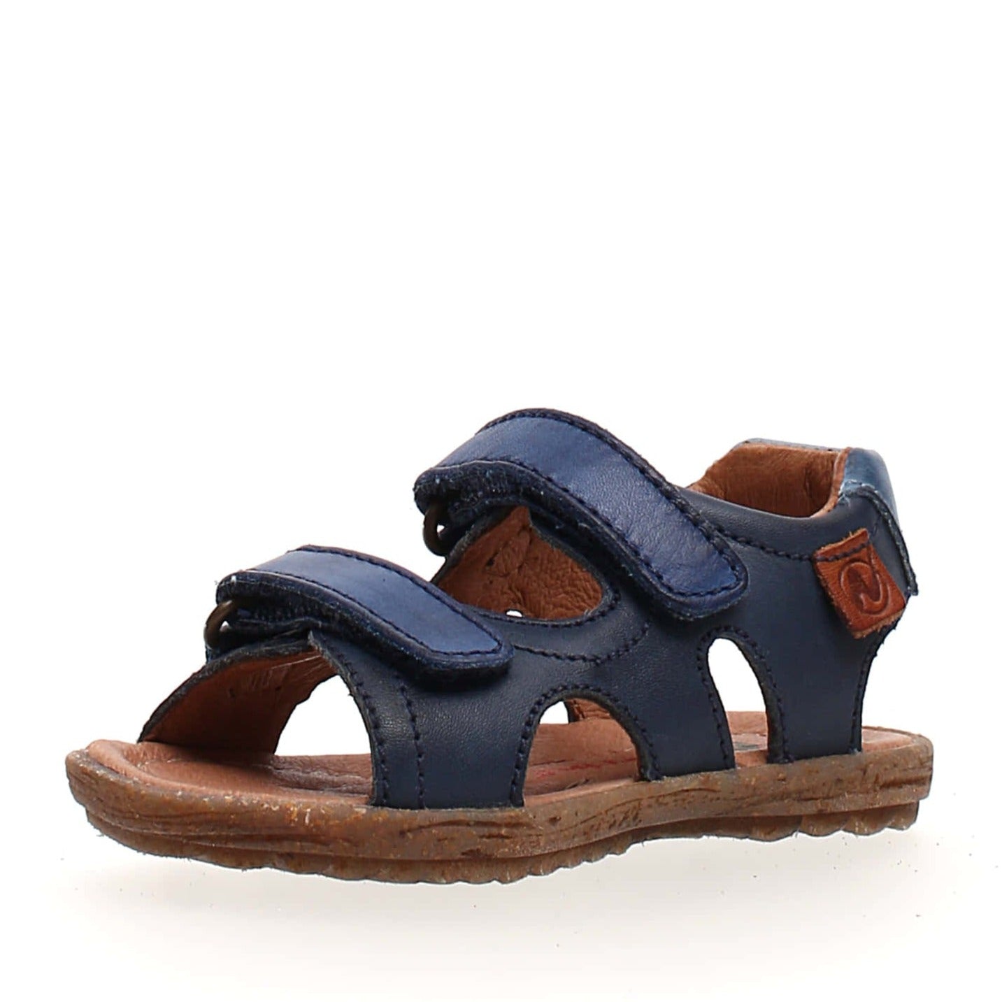 Naturino Boys Girls Sky Sandals - Navy Azure Celeste Color | Comfortable Kids Summer Sandals for Beach, Pool & Outdoor Play