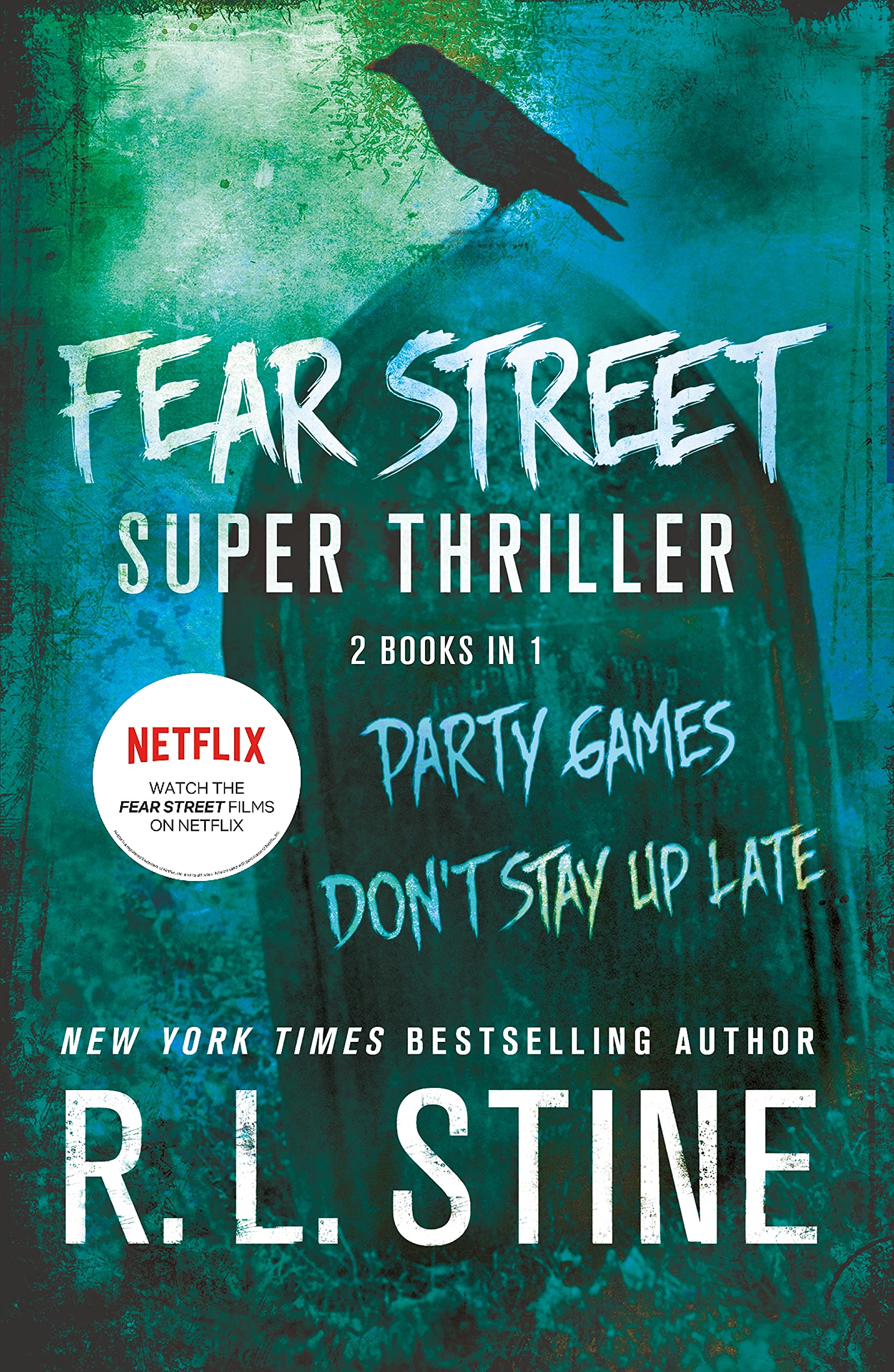 Fear Street Super Thriller: Party Games & Don't Stay Up Late - Teen Horror Book Series for Sleepovers & Late-Night Reading | Scary Stories for Young Adults