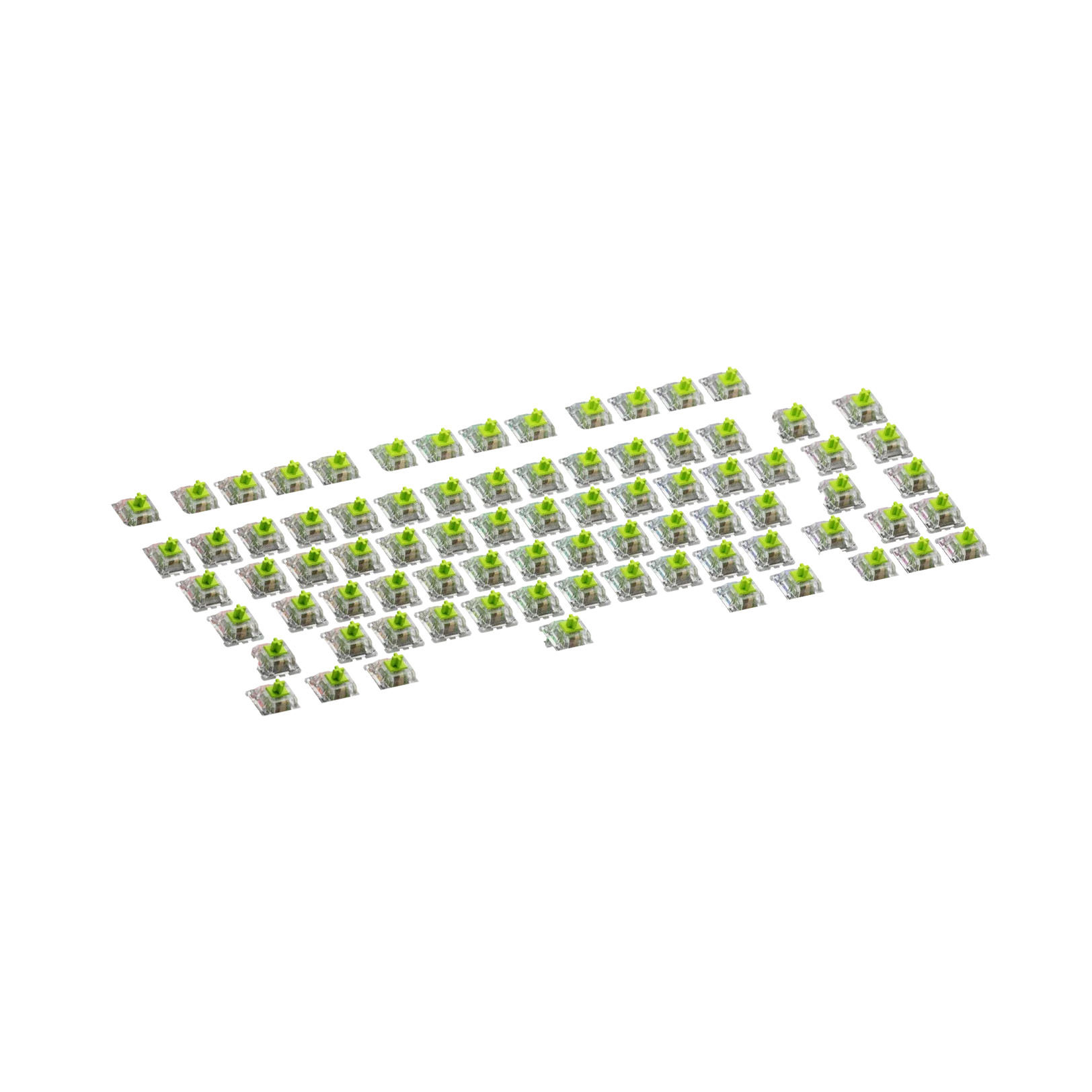 Glorious Raptor Mechanical Keyboard Switches - MX ANSI 75 Standard for Gaming & Typing - Perfect for PC, Mac & Custom Keyboard Builds
