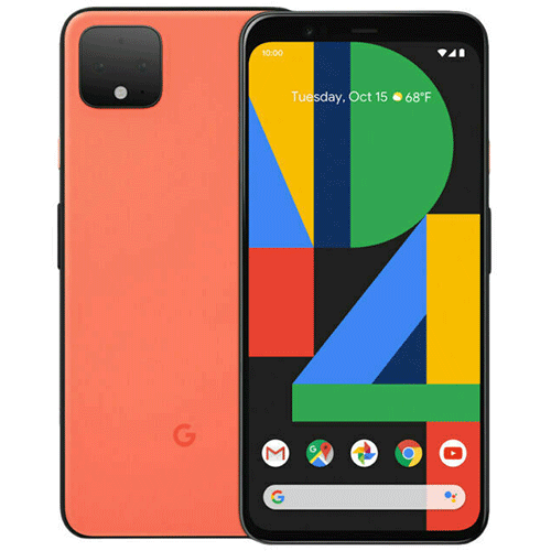 Google Pixel 4 Unlocked Smartphone - 64GB Storage, Oh So Orange Color - Perfect for Travel Photography & Social Media Content Creation
