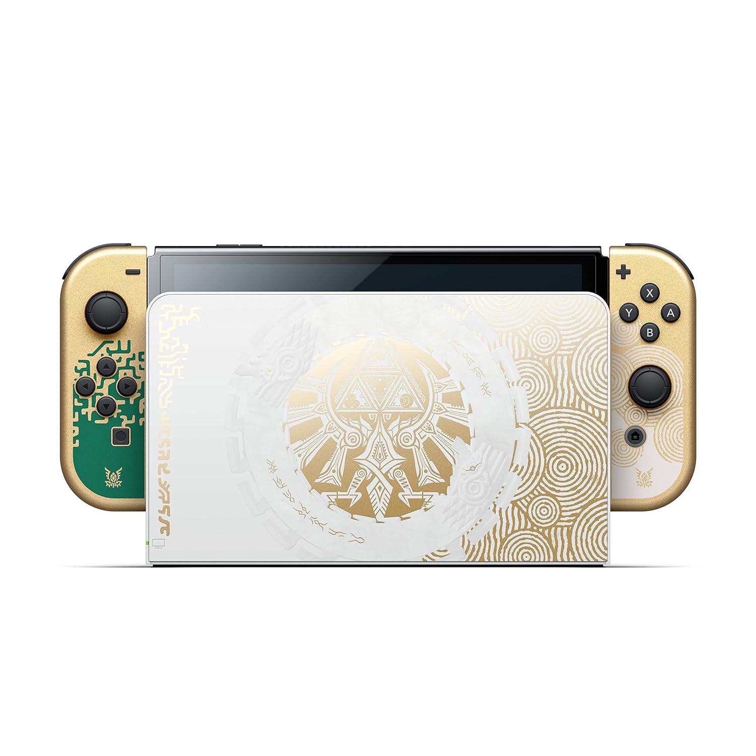 Nintendo Switch OLED Limited Edition - The Legend of Zelda: Tears of the Kingdom Bundle | Gaming Console with Exclusive Zelda Design | Perfect for Home Entertainment & Travel Gaming