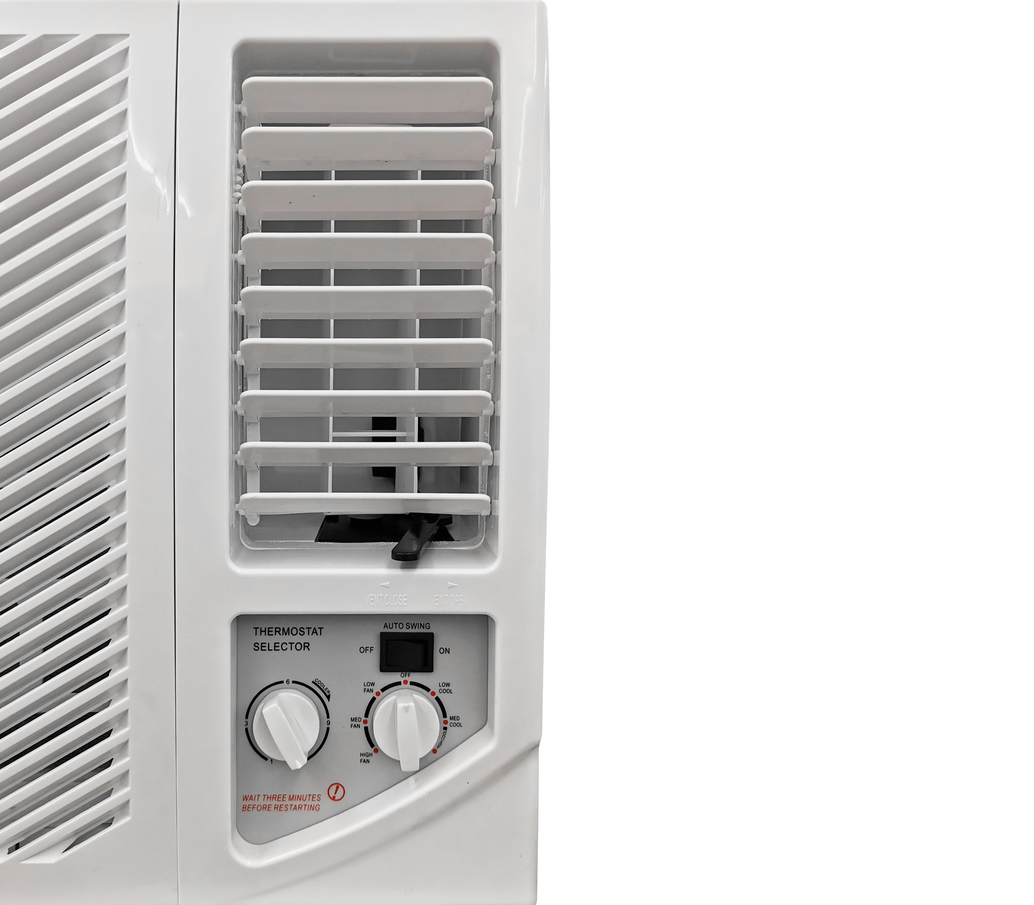 12000 BTU 220V Window Air Conditioner by Omega Electronics - Perfect for Cooling Small to Medium Rooms, Bedrooms, and Offices