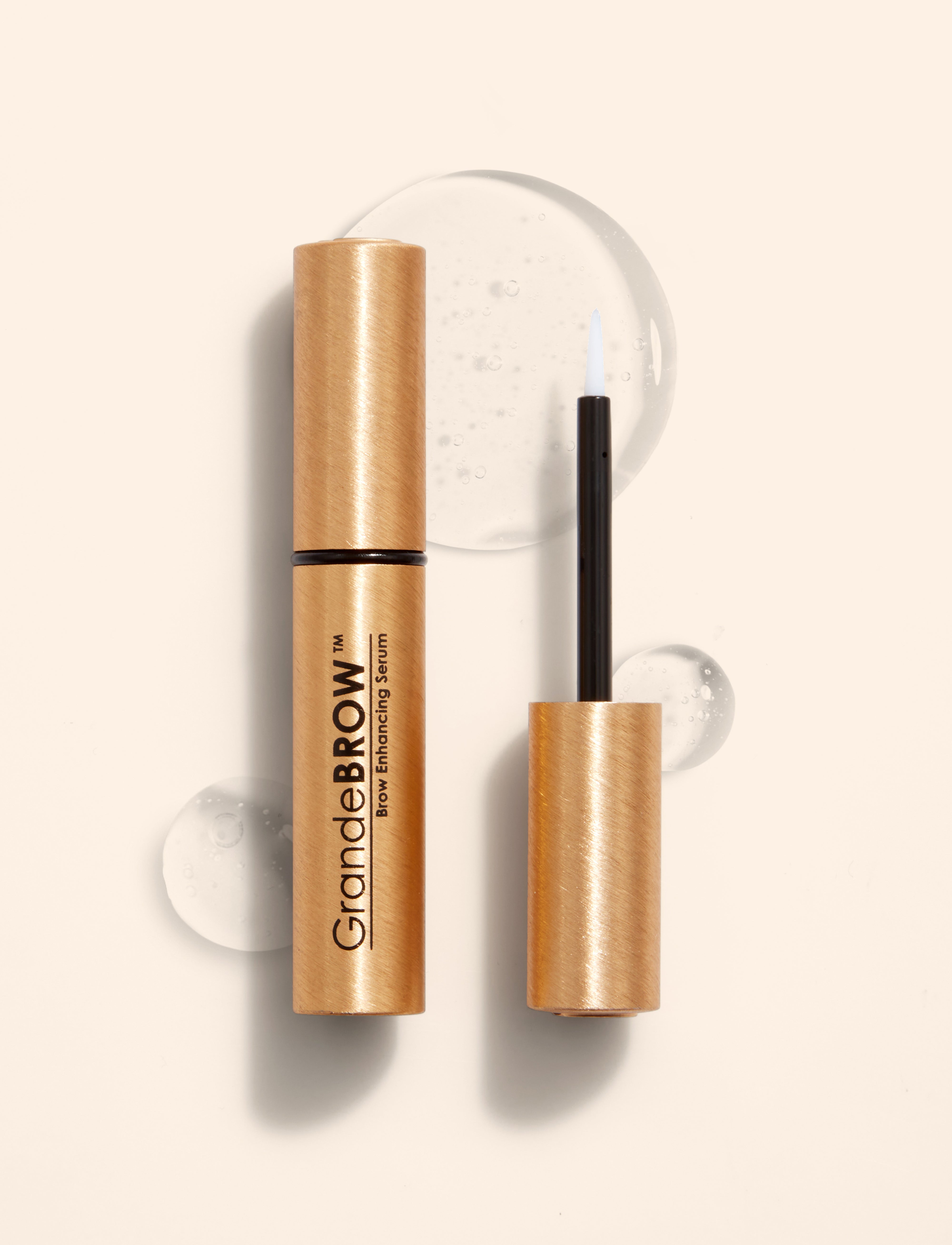 GrandeBROW Eyebrow Growth Serum - Travel Size for Fuller, Thicker Brows | Perfect for On-the-Go Beauty & Travel Essentials