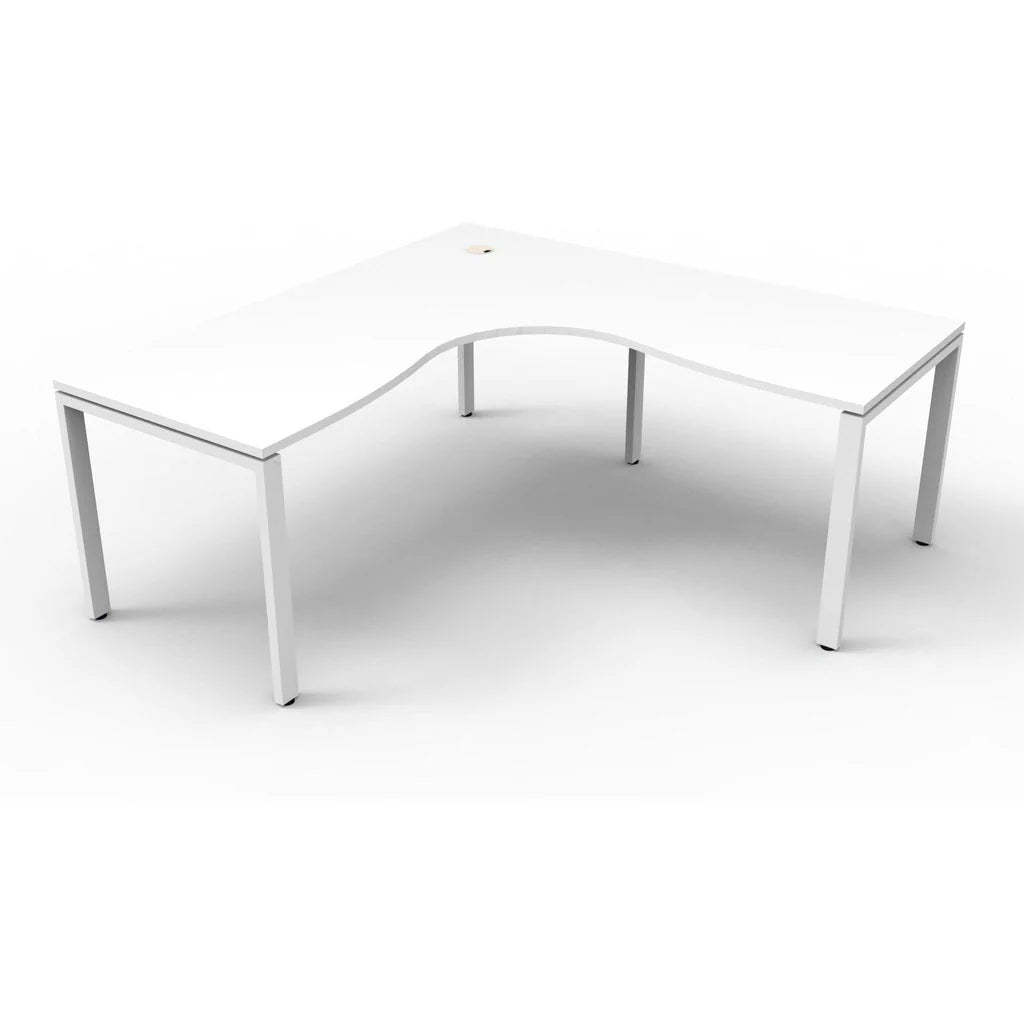 Inferno Corner Workstation - Heavy Duty L-Shaped Gaming & Office Desk for PC Setup, Home Office & Workspace - Perfect for Gamers, Professionals & Remote Workers