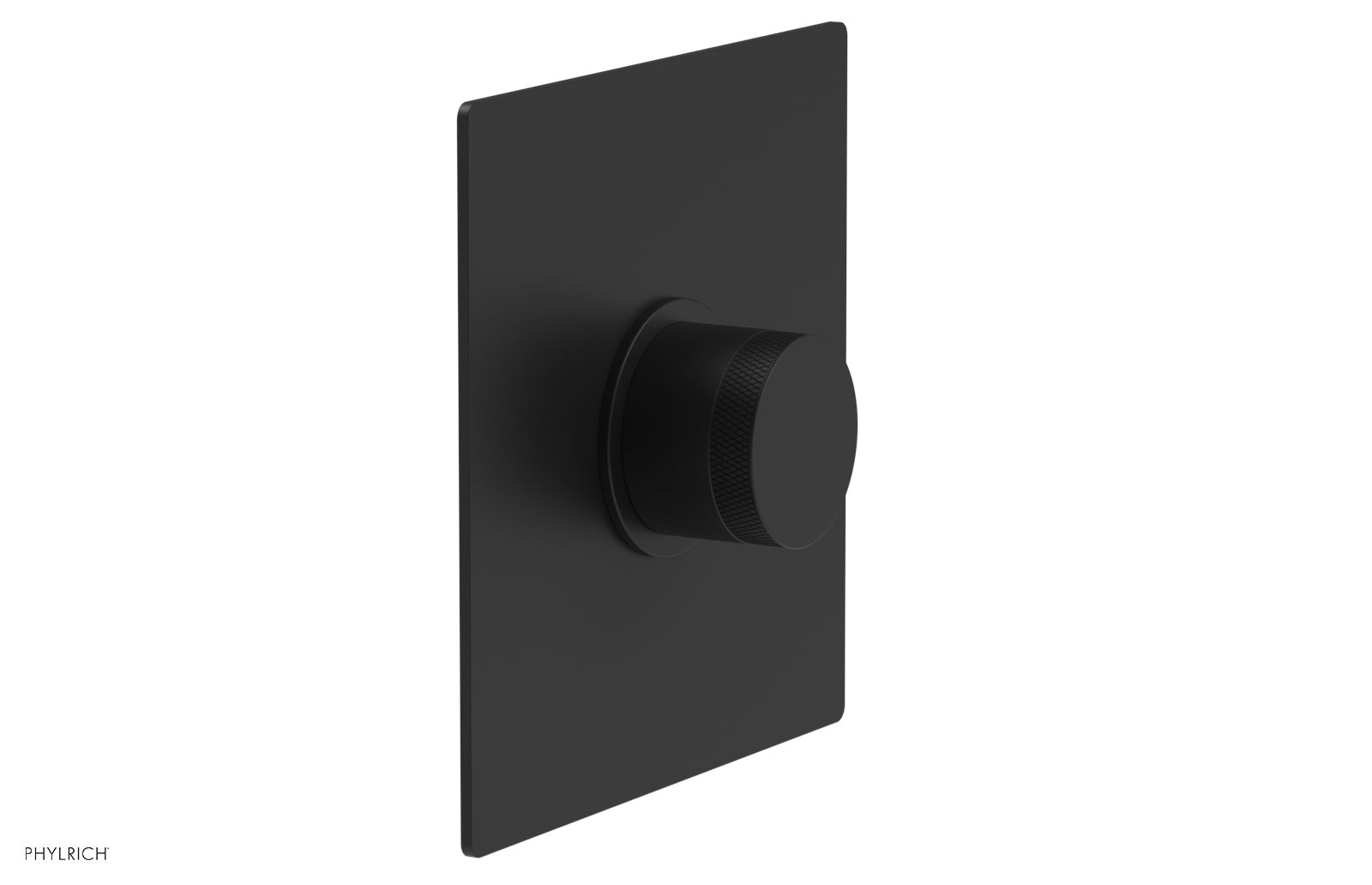 BASIC II Pressure Balance Square Shower Plate with Knurled Handle Trim 4 184 - Perfect for Modern Bathroom Renovations & Spa-Like Shower Experience