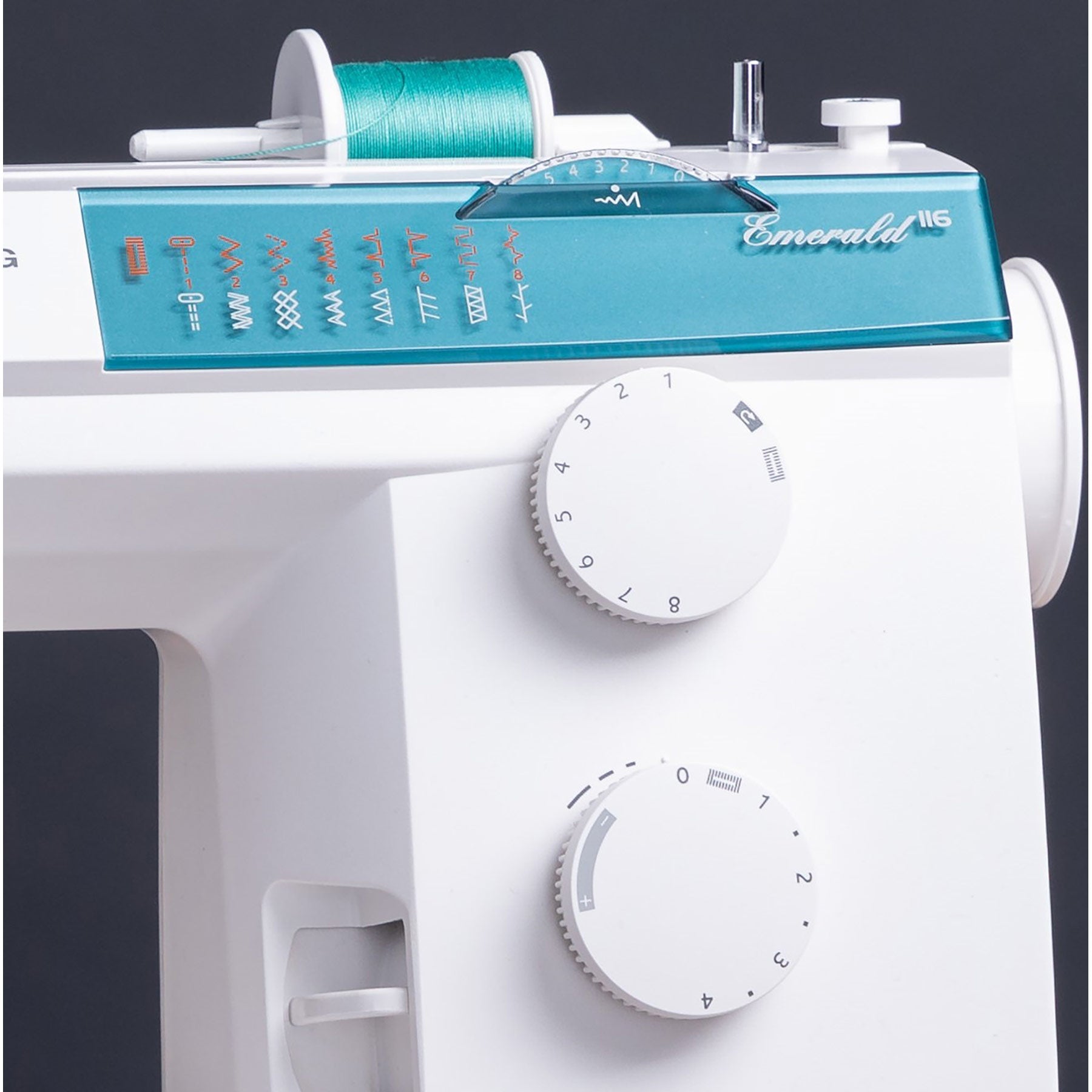 HUSQVARNA® VIKING® EMERALD™ 116 Sewing Machine - Computerized Quilting & Embroidery Machine for Home Use | Perfect for Dressmaking, Crafting & DIY Projects