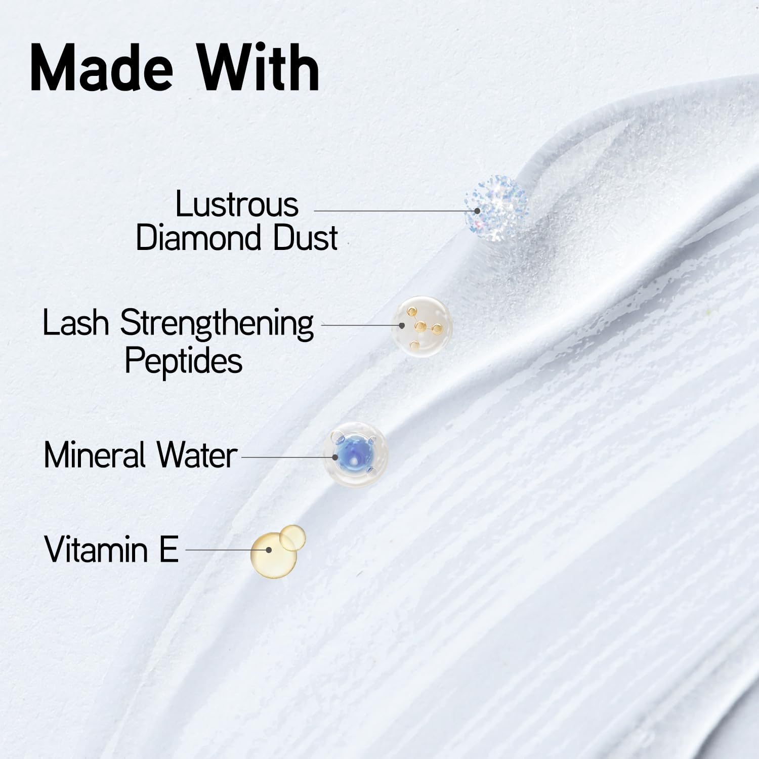 Physicians Formula Mineral Wear Diamond Mascara for Lashes & Brows - Hypoallergenic, Dermatologist & Ophthalmologist Tested, Safe for Sensitive Eyes | Perfect for Daily Wear & Special Occasions