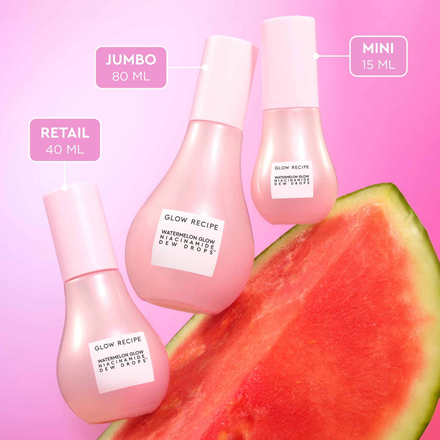 Glow Recipe Niacinamide Serum - Hydrating Korean Skincare for Dewy Glass Skin - Perfect for Day & Night Routine
