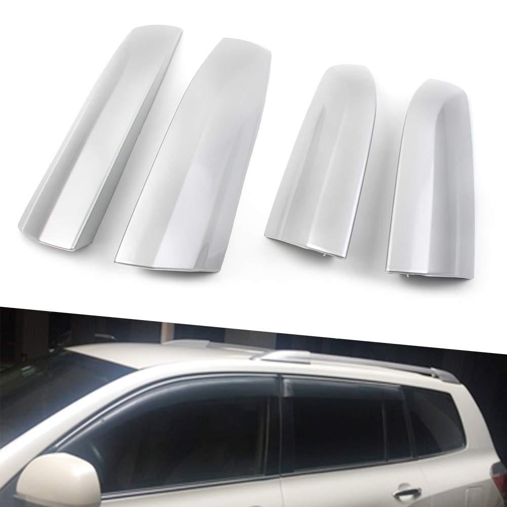 Toyota Highlander Roof Rack Cover Rail End Cap Replacement (2008-2013) - Durable Car Accessories for Weather Protection & Enhanced Style - Perfect for Road Trips & Outdoor Adventures