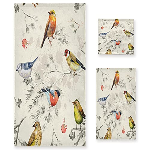 Vintage Bird Floral
