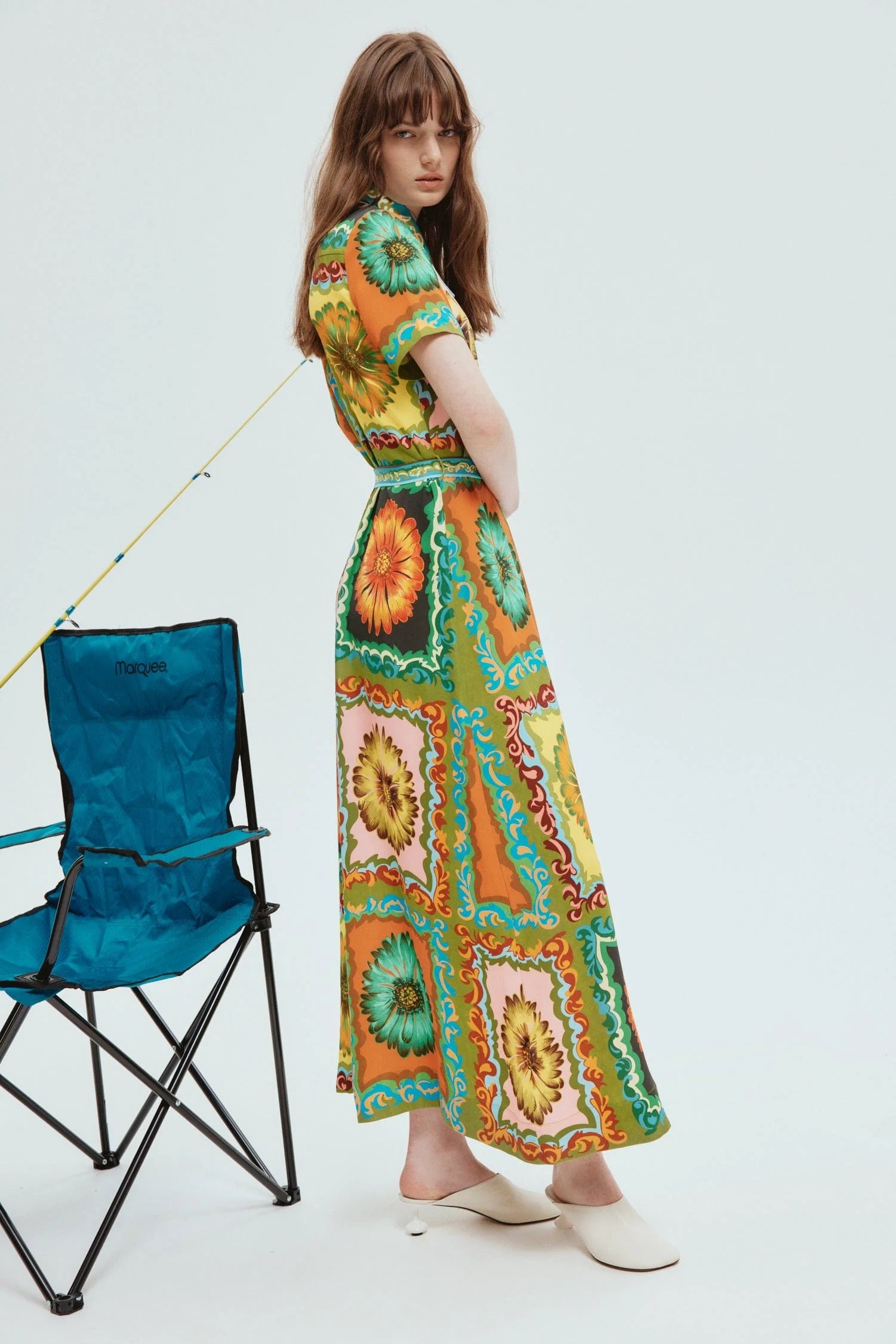 Stylish DISCO DAISY SHIRTDRESS for Women - Floral Print Summer Dress - Perfect for Parties, Weddings & Casual Outings