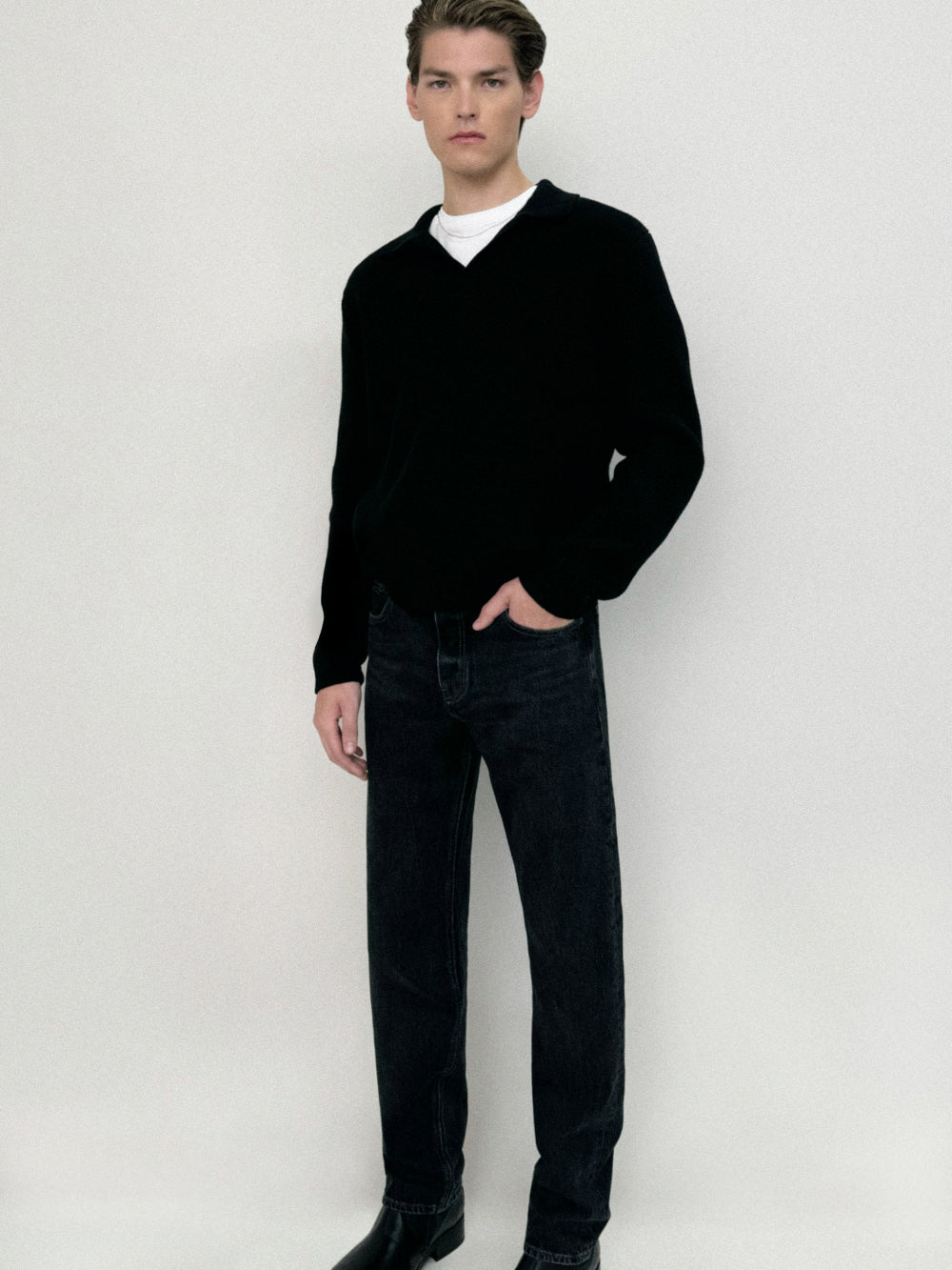 Straight Fit Jeans for Men - Classic Meteorite Wash Denim Pants | Casual & Everyday Wear | Perfect for Work, Outings & Date Nights