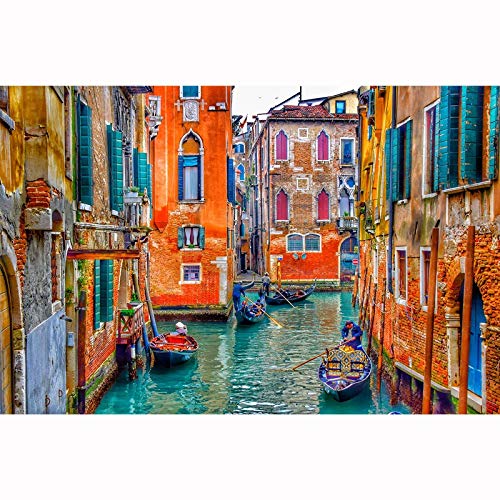 Premium Japanese Traditional Architecture Wooden Jigsaw Puzzles - 500 to 5000 Large Pieces for Adults, Challenging Venice Canals & Florence Cathedral Italy Puzzles - Perfect Gift for Birthday, Home Decor & Relaxation - Great for Stress Relief, Family Bonding & Cognitive Training