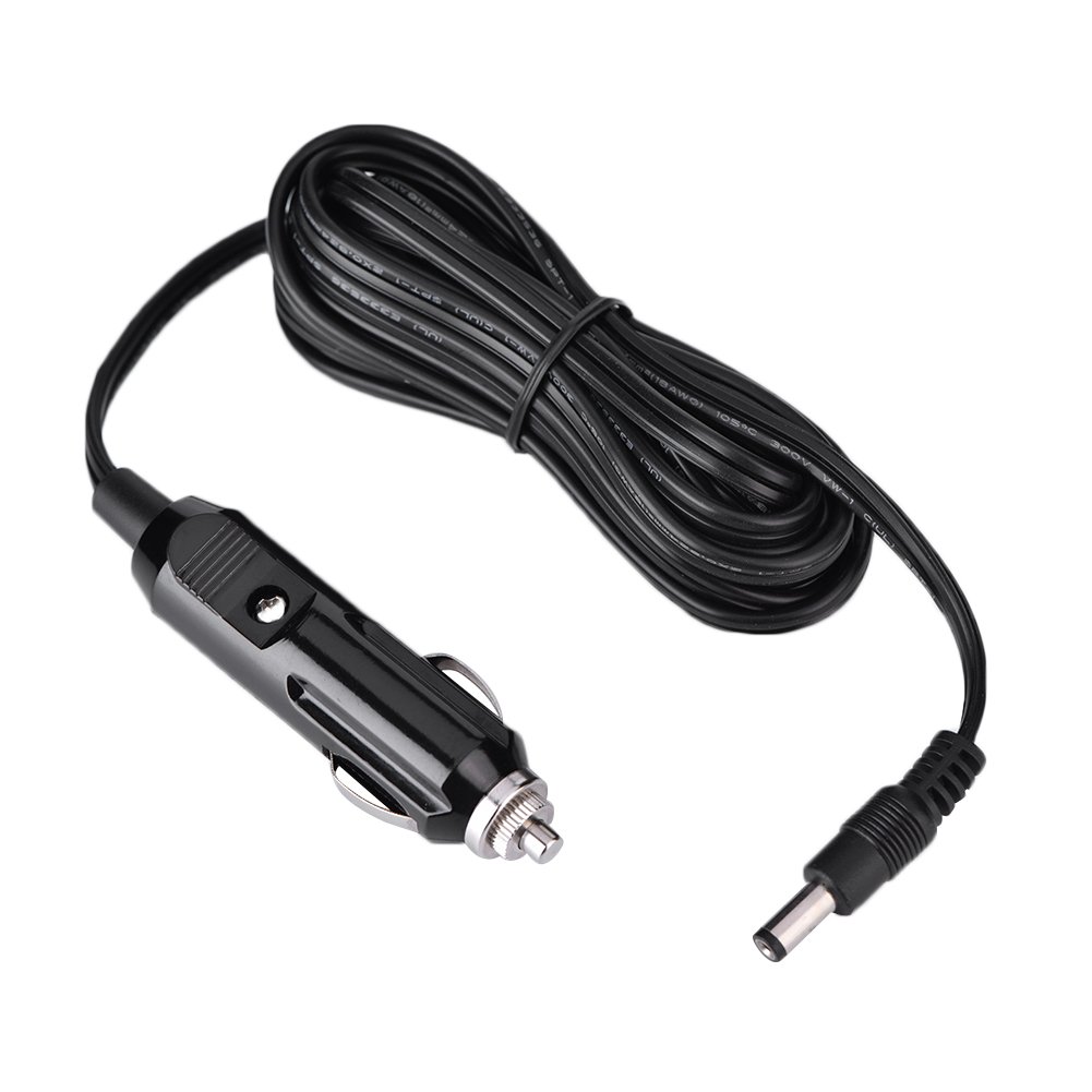 3M 12V DC Car Cigarette Lighter Power Cable - Heavy Duty Extension Cord for Car Vacuum, Air Pump, Waxing Machine & Portable Devices - Perfect for Road Trips, Camping & Emergency Power Needs