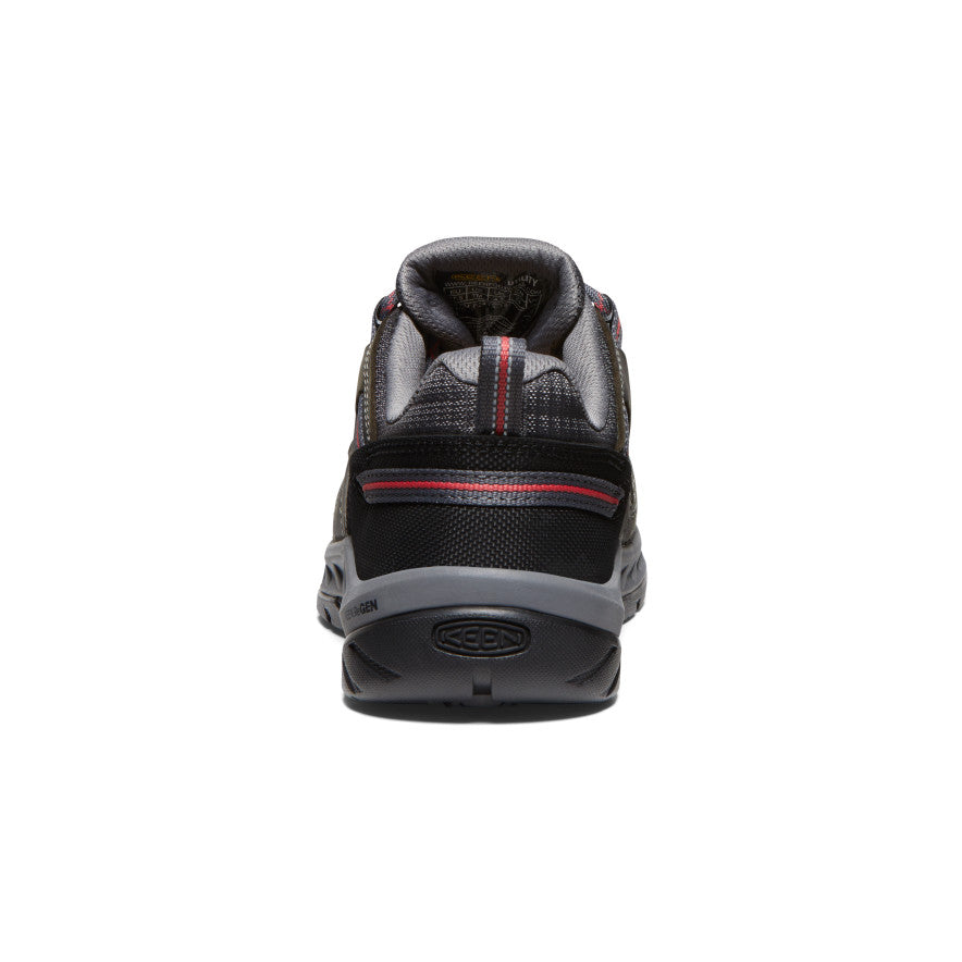 Women's Flint II Steel Toe Work Boots - Safety Shoes with Magnet/Rose Design | Perfect for Construction, Warehouse & Outdoor Work