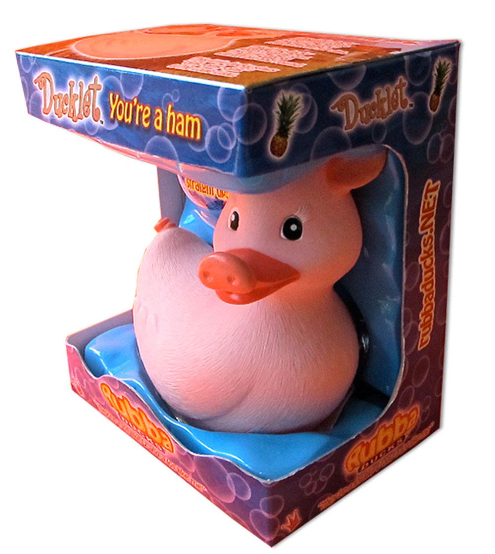 Rubbaducks Ducklet Gift Box - Adorable Rubber Duck Collection for Kids Bath Time, Baby Shower Gifts & Birthday Presents - Perfect for Bathtub Fun, Nursery Decor & Toddler Playtime
