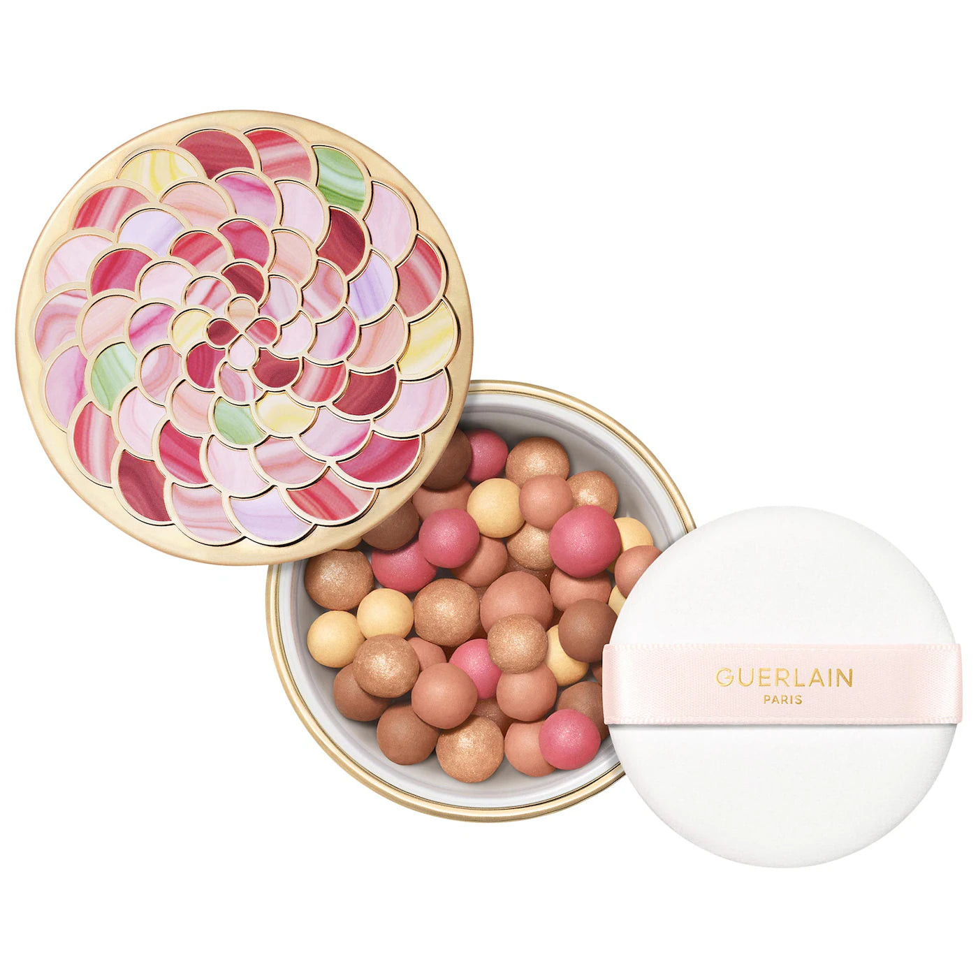 GUERLAIN Meteorites Setting & Finishing Pearls of Powder - 2 Shades | Loose Face Powder for Flawless Makeup Finish | Perfect for Daily Wear & Special Occasions