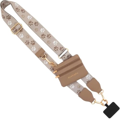 Paw Tracks - Brown Pouch