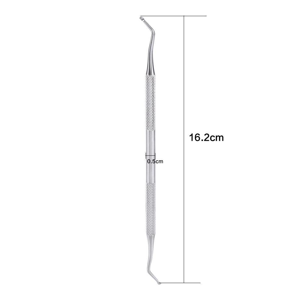 Ingrown Toe Nail Corrector - Stainless Steel Pedicure Tool for Foot Care & Pain Relief