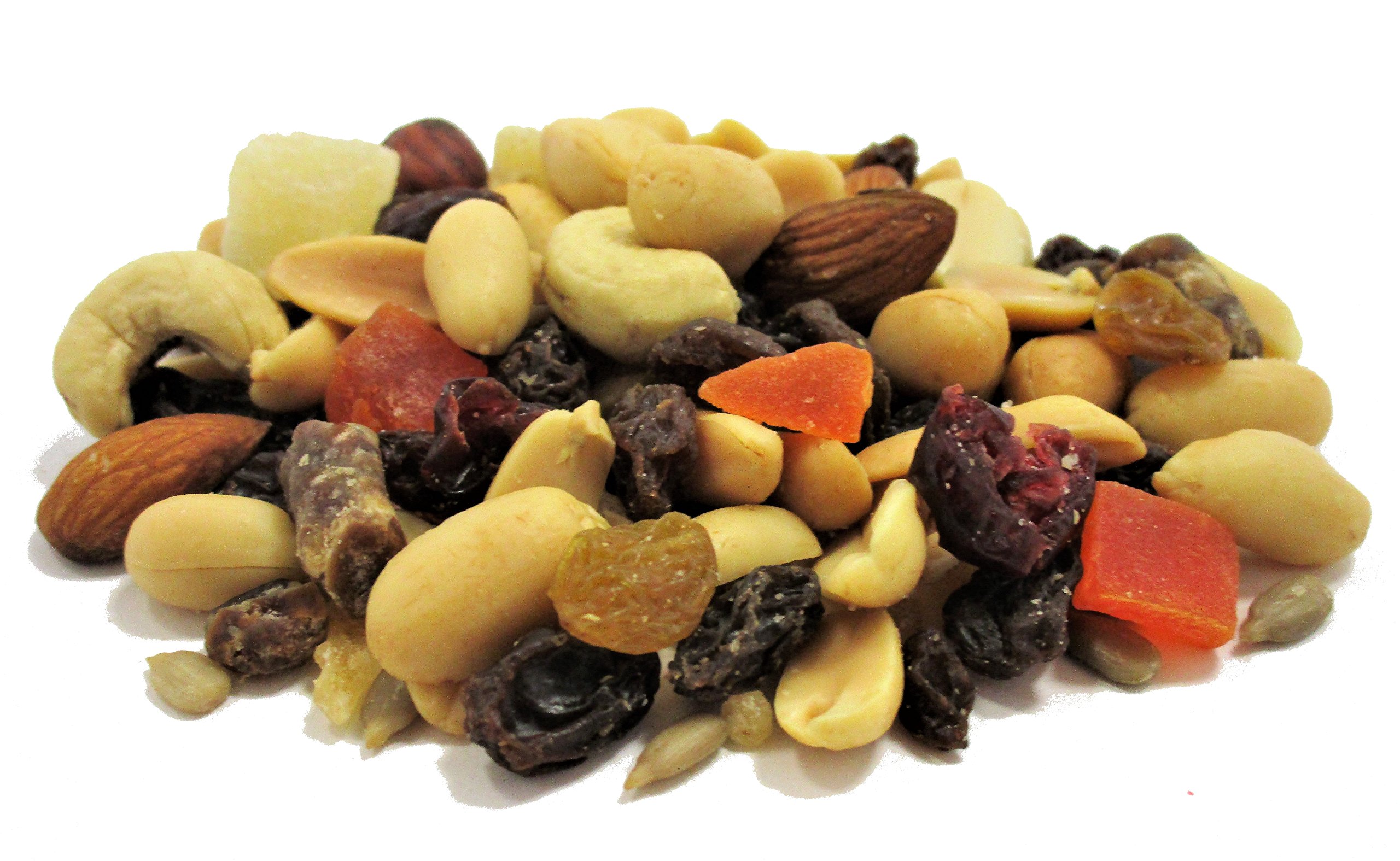 Delicious Fruit and Nut Trail Mix Snack - 2 lb Bulk Bag - Healthy Energy Boost for Hiking, Camping & Office Snacks