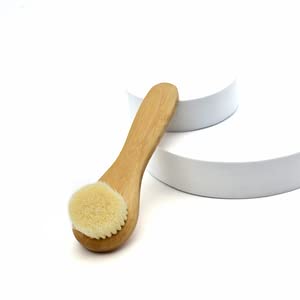 Dry Brushing Body Brush Set for Exfoliation & Skin Renewal - Natural Bristle Body Brush, Long Handle Back Brush & Face Brush Bundle - Perfect for Dry Skin Care, Lymphatic Drainage & Spa-Like Home Massage