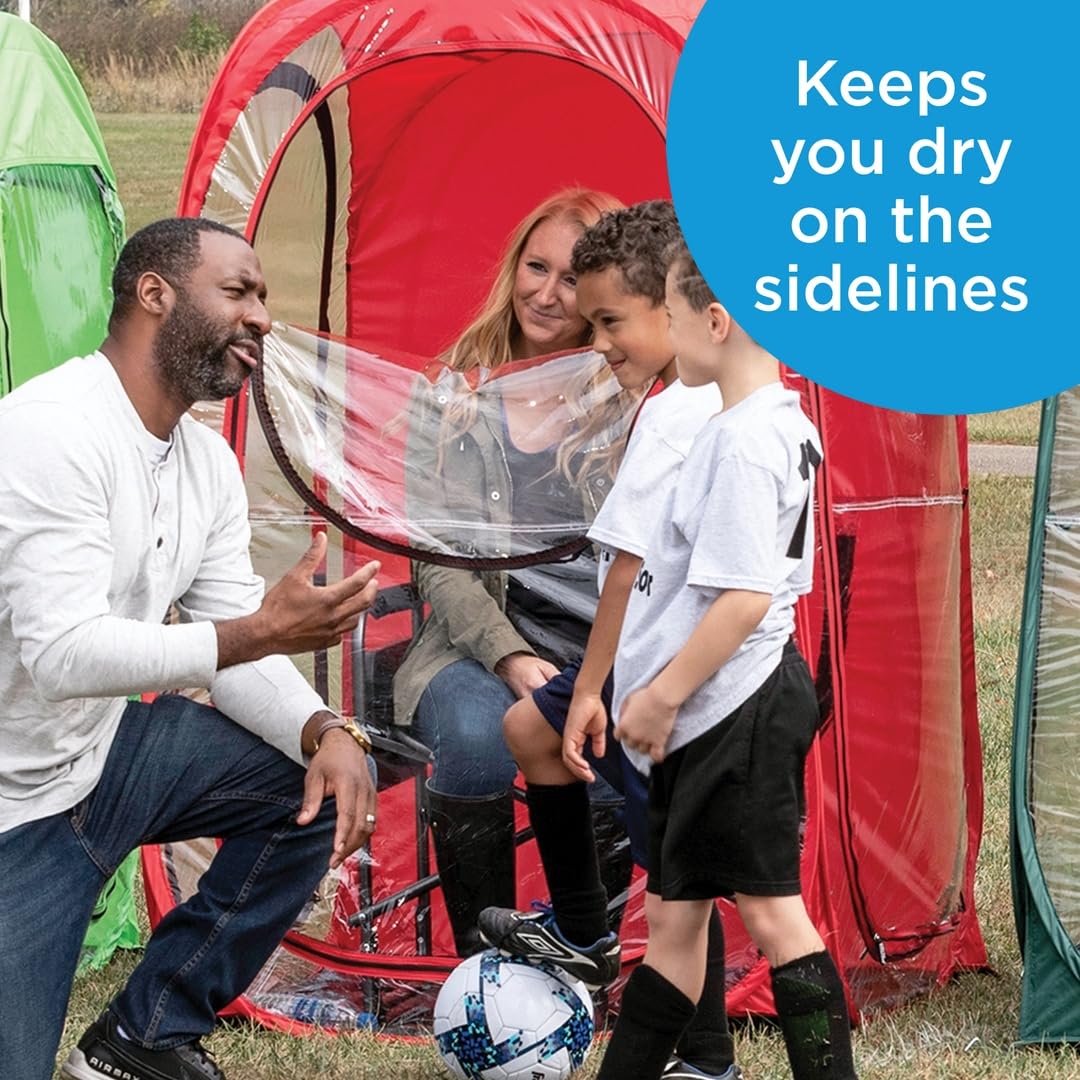 WeatherPod® The Original Shark Tank MyPod™ 1-2 Person Pop-Up Pod - Portable Outdoor Shelter for Camping, Beach, Sports Events - Stay Warm, Dry & Protected from Sun, Rain & Wind