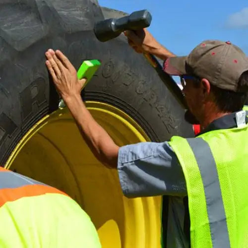 AME 75005 Heavy Duty Tire Bead Wedge for Agricultural & Earthmover Tires - Durable Tire Repair Tool for Farm Equipment & Construction Machinery - Perfect for Tire Mounting & Demounting in Harsh Conditions