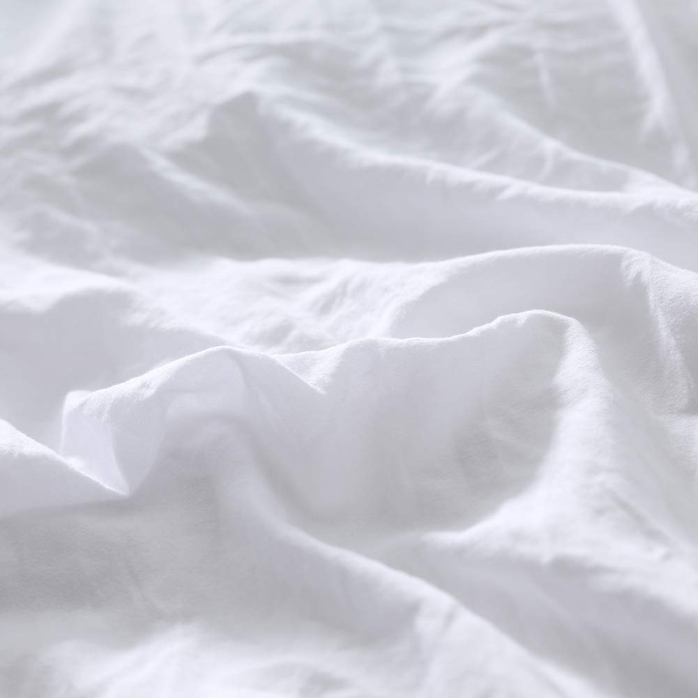 3-Piece Breathable Comforter Cover Set with Pillow Shams - Ultra Soft All-Season Bedding in Abstract Farmhouse Design | Perfect for Home, Hotel & Resort Decor