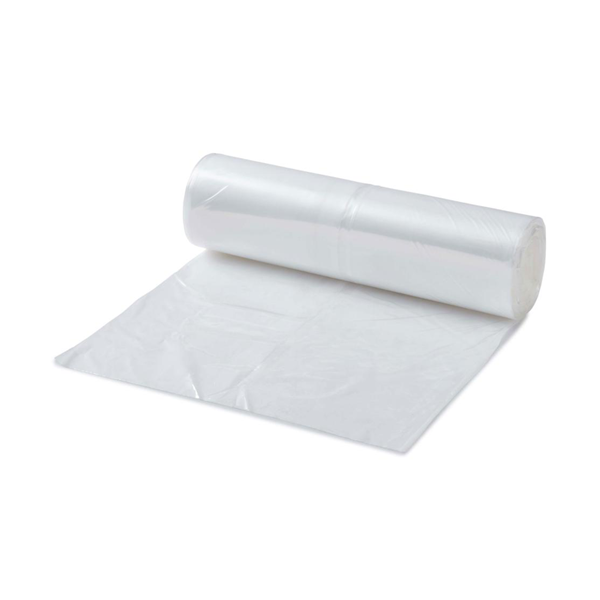 Premium Clear 54Lt Extra Heavy Duty Trash Bags - Strong Leak-Proof Garbage Liners for Kitchen, Bathroom & Office Waste Disposal