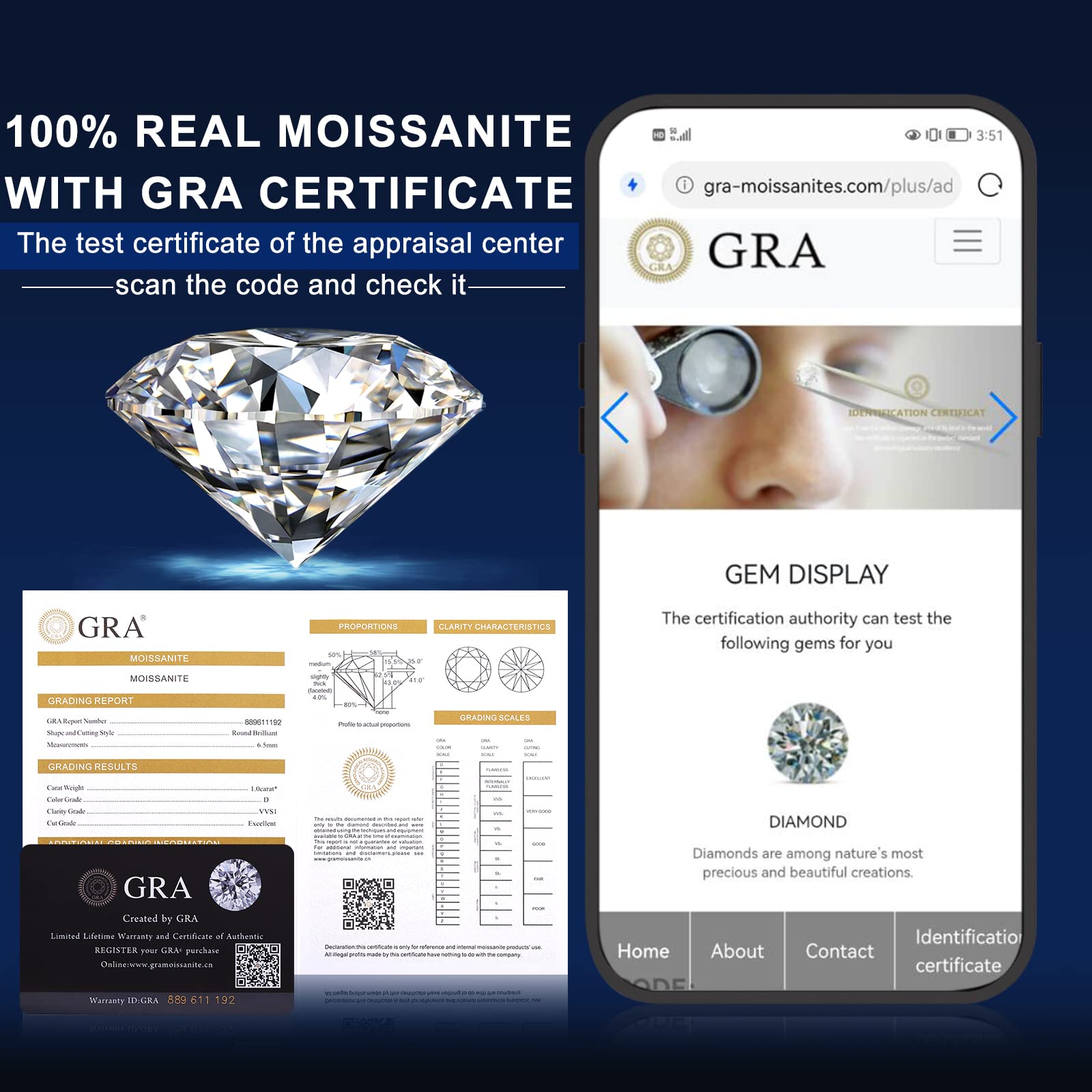 TUHE Moissanite Tennis Bracelet 1.92ct-21ct (2-5mm) for Women & Men | 18k Gold Plated 925 Sterling Silver | 6-8.5 Inch | Lab Grown D Color VVS1 Round Cut Stones | Perfect for Mother's Day, Anniversary & Wedding Jewelry Gifts | Elegant Everyday Wear & Special Occasions