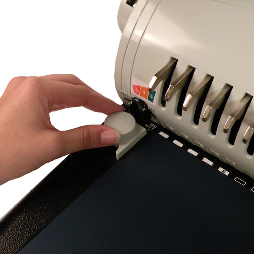 Akiles EcoBind-C Plastic Comb Binding Machine for Documents, Reports & Presentations | Heavy Duty Office Binder for Professional & Home Use | Perfect for Schools, Businesses & DIY Projects