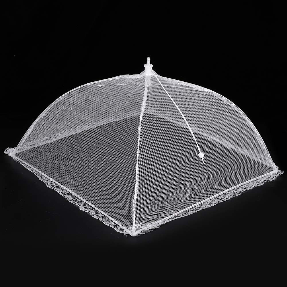 Puseky Foldable Washable Mesh Food Cover - Anti-Fly Net Tent for Kitchen, Picnics & Outdoor Dining | Reusable Household Food Umbrella