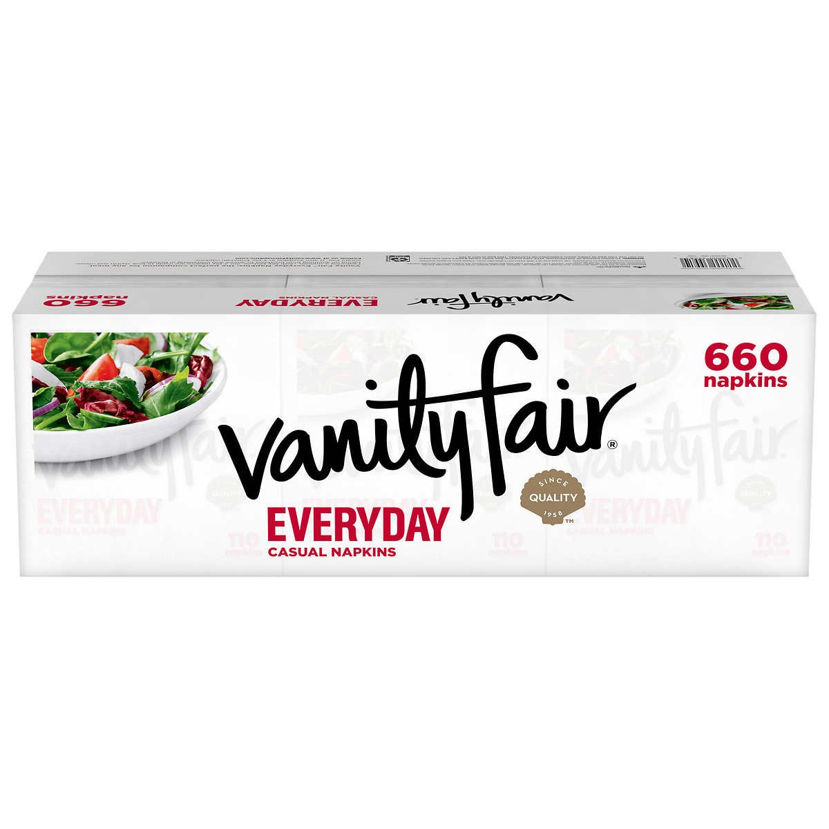 Premium Fair Lunch Napkins, 660 Count (3 Pack) - Soft, Absorbent & Durable Paper Napkins for Parties, Picnics, BBQs & Everyday Use