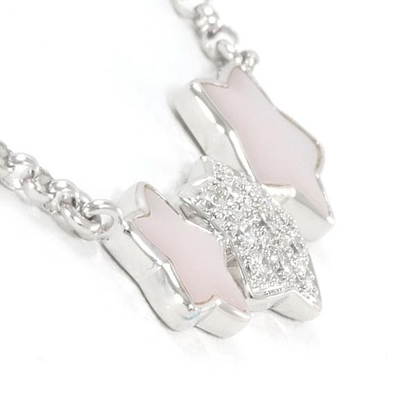 18K White Gold Diamond Necklace for Women - Elegant Dainty Pendant Jewelry Gift for Anniversary, Valentine's Day & Special Occasions