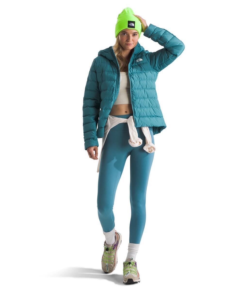 THE NORTH FACE Women’s Aconcagua Down Insulated Hoodie - Lightweight Warm Winter Jacket with Hood for Hiking, Skiing & Outdoor Activities