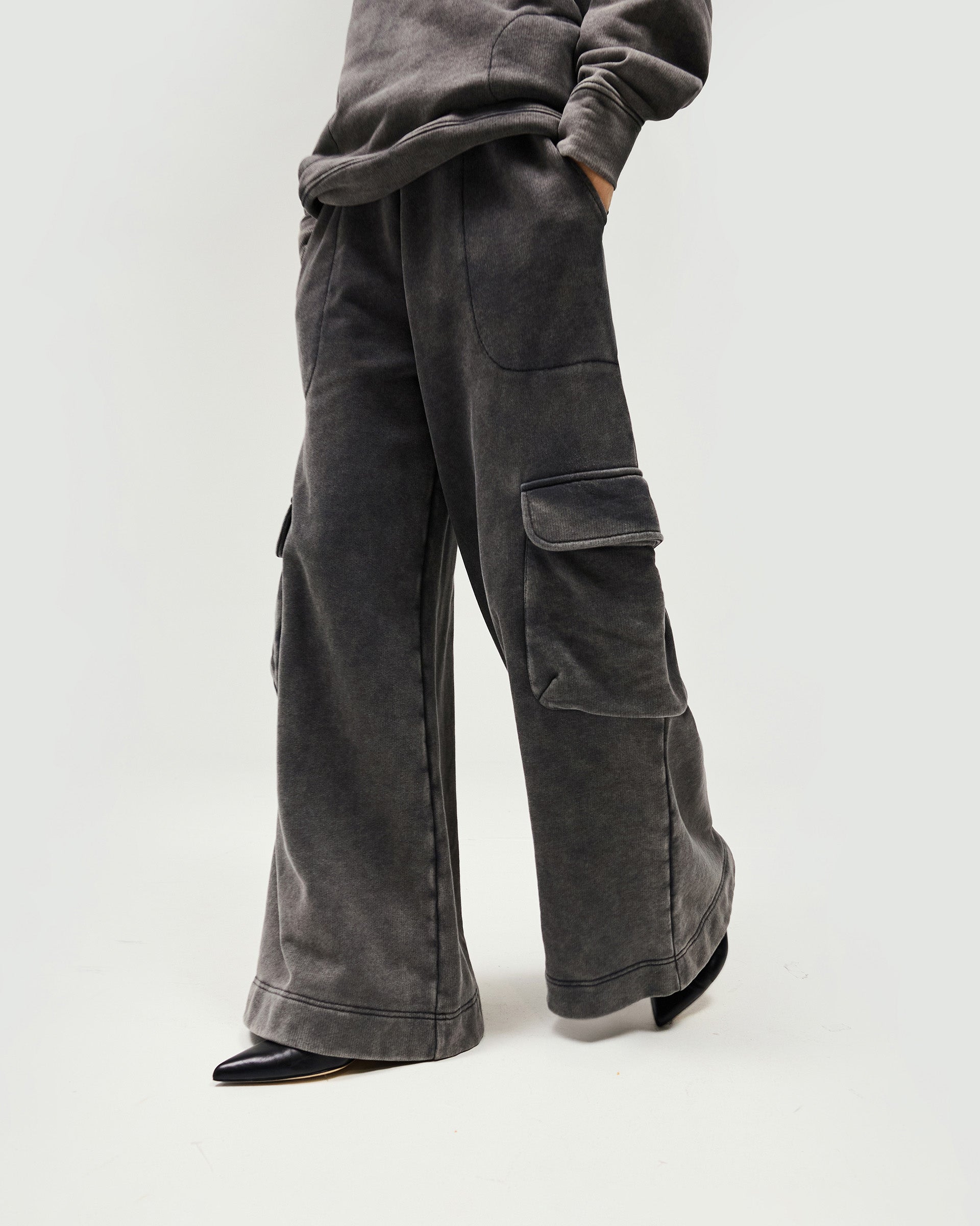 Premium Monster Sweatpants for Men & Women - Soft Charcoal Grey Joggers for Lounge, Gym & Streetwear