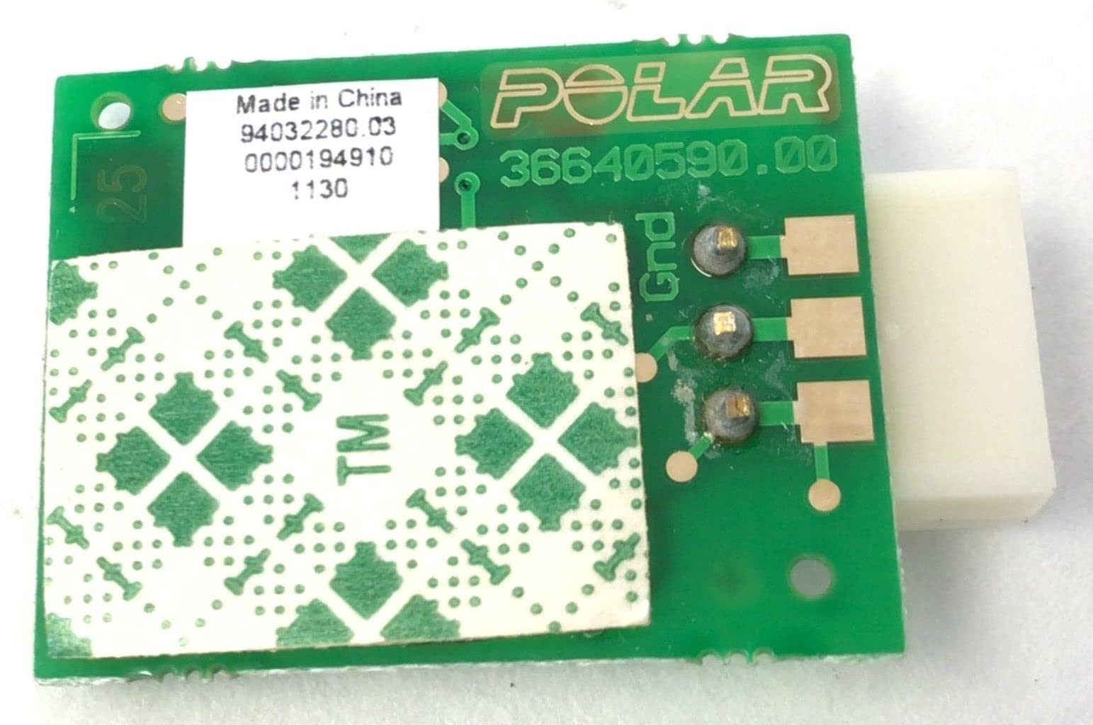 Heart Rate Monitor Circuit Board Assembly 102989-001 - Compatible with Octane Fitness Elliptical Machines - Perfect for Gym Equipment Repair & Home Fitness Maintenance