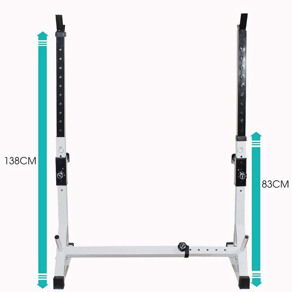 Adjustable Weight Bench for Sit-Ups, Dumbbell Press & Squat Rack - Commercial Gym Equipment with Telescopic Design for Home & Professional Workouts | Perfect for Strength Training, CrossFit & Bodybuilding