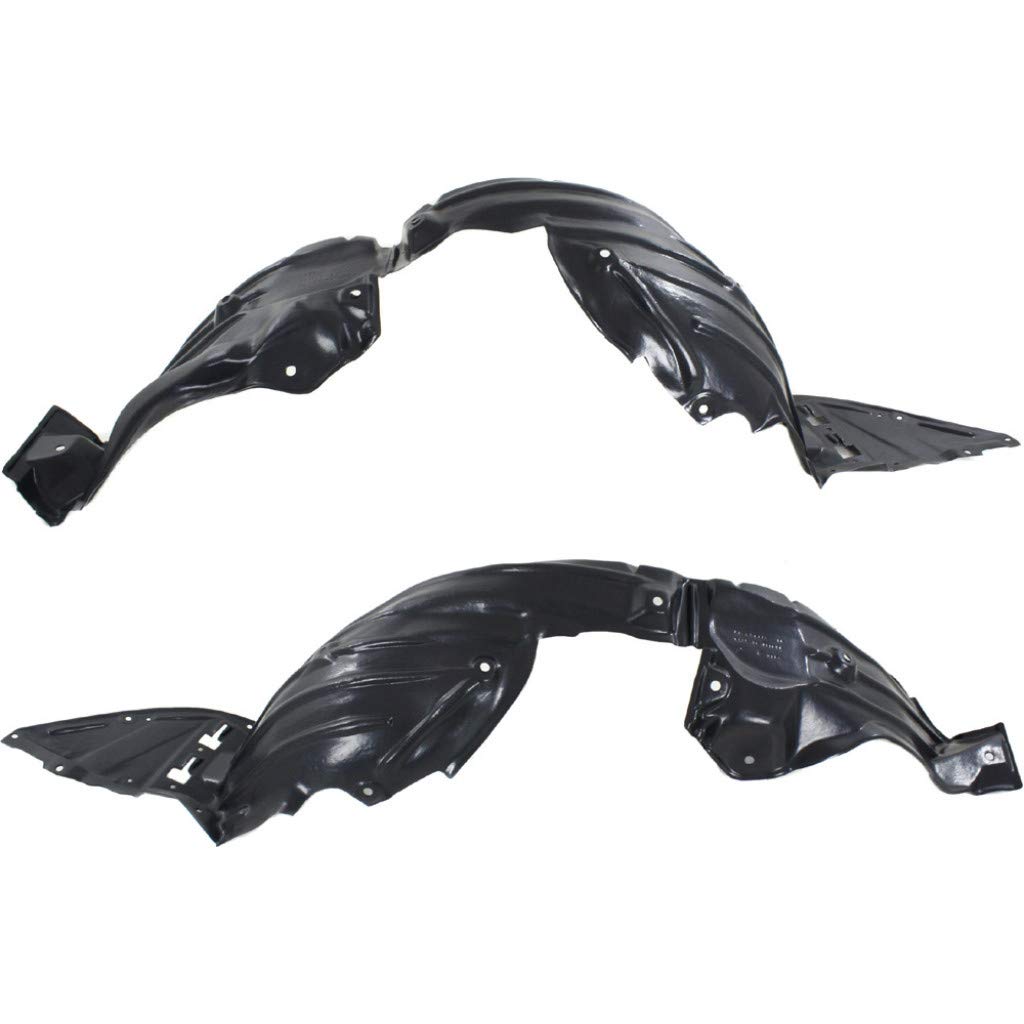 Mazda 3 Splash Guard & Fender Liner Set - Front Pair for 2014-2018 Models | Driver & Passenger Side | OEM MA1248145 + MA1249145 | Perfect for Rain & Snow Protection | Easy Installation for All-Weather Driving