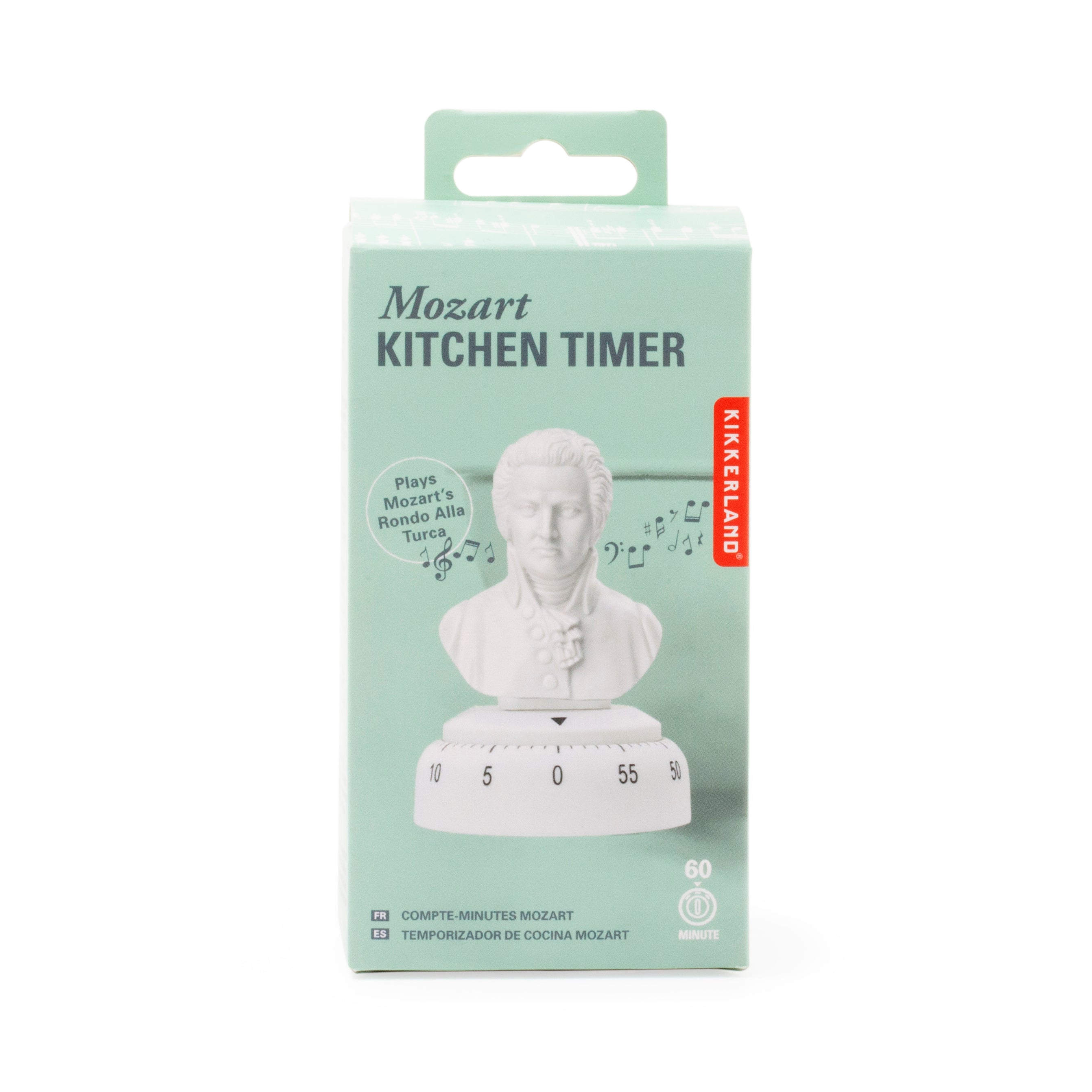 Mozart Kitchen Timer - Digital Cooking Timer with Magnetic Back & Loud Alarm - Perfect for Baking, Cooking, and Classroom Use