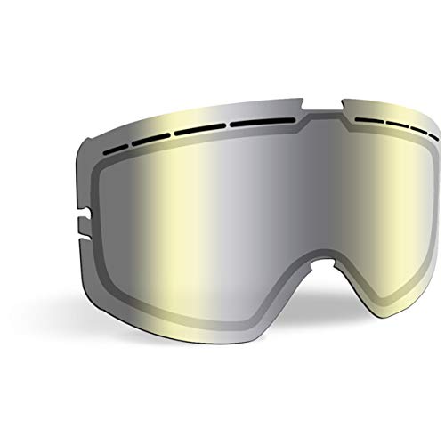 Chrome Mirror/Yellow Tint