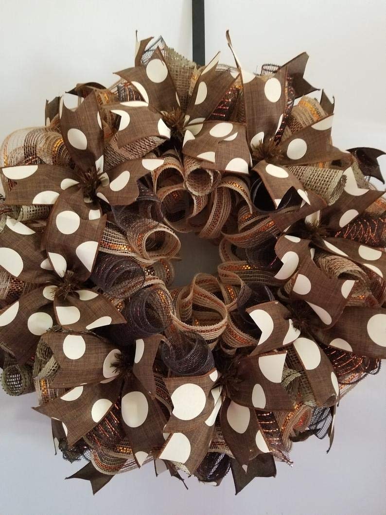 Western Cowboy Wreath - Rustic Farmhouse Decor for Texas Homes, Stalls & Everyday Use | Fall & Seasonal Door Hanging Decoration