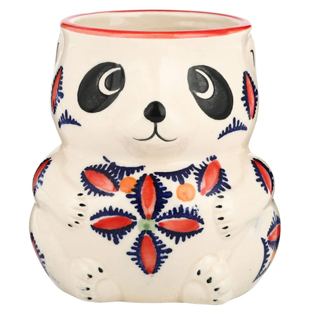 DOITOOL 16oz Ceramic Tiki Mugs - Hawaiian Themed Espresso Coffee Cups & Cocktail Glasses for Tropical Parties, Luau Decor, and Home Bar Use