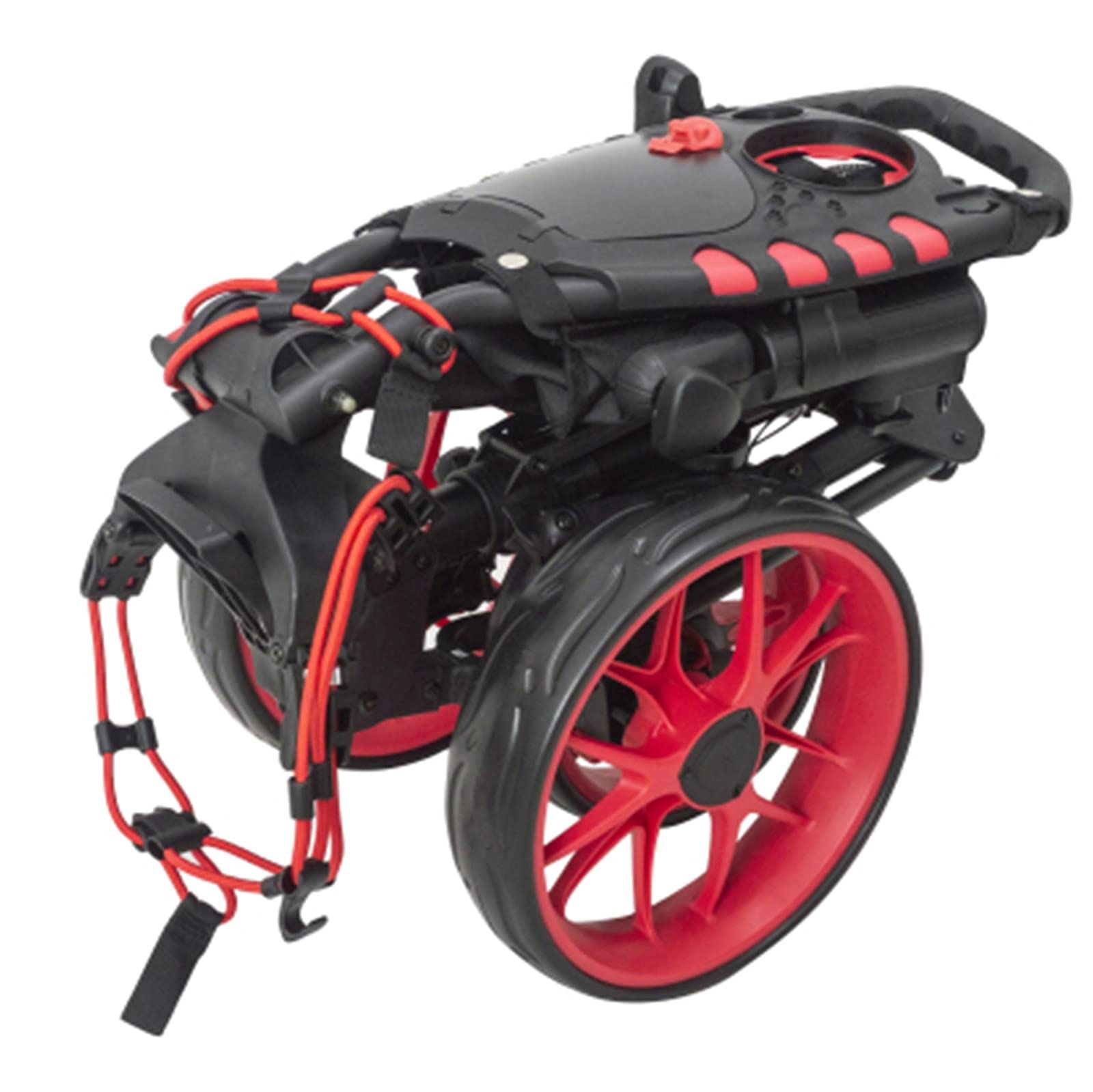 **Compact Push Golf Trolley with Folding Design, Umbrella Holder & Durable Wheels – Lightweight & Portable Golf Cart for Men & Women – Perfect for Courses, Travel & Practice**