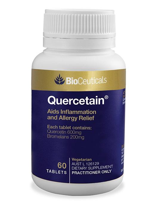 BioCeuticals Quercetin Supplement - Premium Antioxidant Support for Immune & Heart Health - Natural Allergy Relief & Inflammation Support - Ideal for Daily Wellness & Seasonal Defense